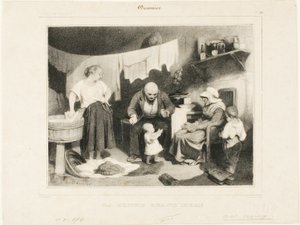 La bonne grand-mère, planche 55 - Honoré Victorin Daumier