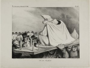 La tête en vrac, planche 427 - Honoré Victorin Daumier