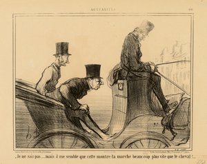 Actualités n° 441 : - Je ne sais pas... mais il me semble que cette montre-là marche beaucoup plus vite que le cheval