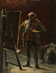 Un artiste - Honoré Daumier