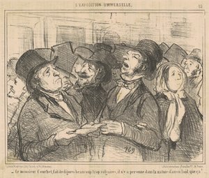 Ce Monsieur Courbet, fait des figures ... vulgaires ... - Honoré Daumier