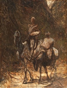 Don Quichotte et Sancho Panza - Honoré Daumier