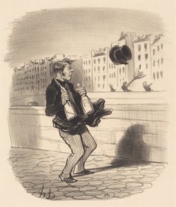 Entrez donc, monsieur... ne vous gênez pas... - Honoré Daumier