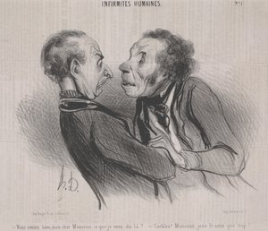 Faiblesses humaines, no. 1 - Honoré Daumier