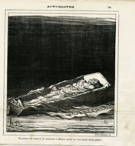 Illustration par Honoré Daumier dans Le Charivari - Honoré Daumier
