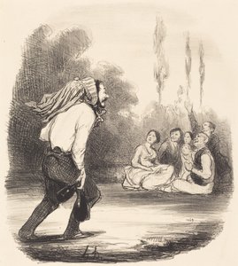 Le plus farceur de la société - Honoré Daumier