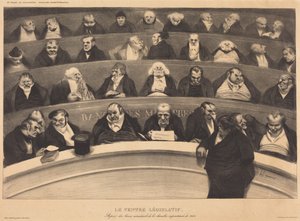 Le Ventre législatif - Honoré Daumier