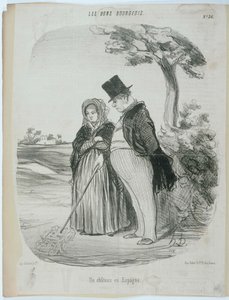 Un château en Espagne - Honoré Daumier