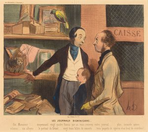 Les Journaux bienfaisants - Honoré Daumier