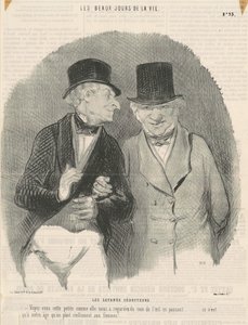 Les satanés séducteurs - Honoré Daumier