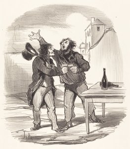 Membre... du dix Décembre prenant le la... - Honoré Daumier