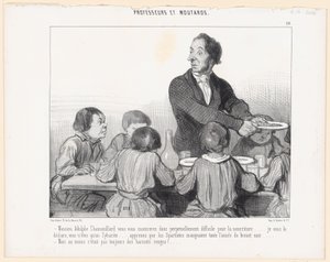 Monsieur Adolphe Chamouillard, vous vous montrerez donc perpétuellement difficile pour la nourriture ... je vous le déclare, vous n