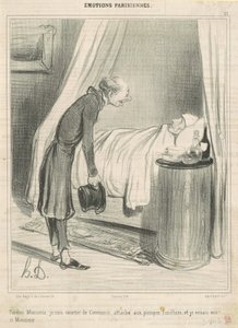 Pardon...je suis courtier de commerce... - Honoré Daumier
