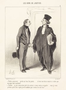 Perdu, monsieur... perdu sur tous les points... - Honoré Daumier