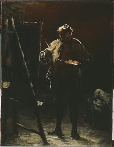 Le Peintre à son Chevalet