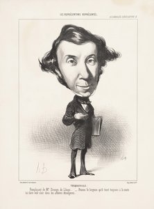 Tocqueville, 1849 - Honoré Daumier