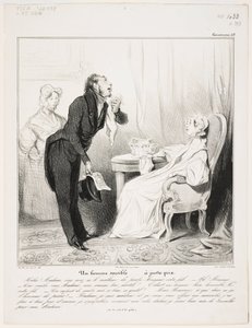 Un Homme Sensible (Caricaturana 43) - Honoré Daumier