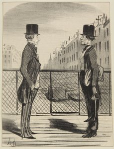 «Un Homme dans ses petits souliers» - Honoré Daumier