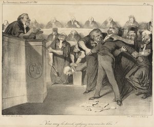 Vous avez la parole, expliquez-vous, vous êtes libres! - Honoré Daumier