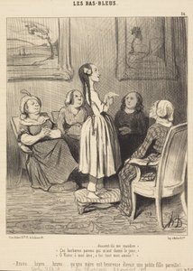 ...dussent-ils me maudire. Ces barbares parents... - Honoré Daumier