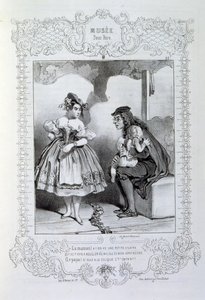 Illustrations sur les idées et légendes de Philipon sous le titre Les Cent et Robert Macaire - Honoré Daumier