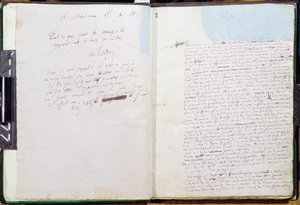 Première page et dédicace à Madame Hanska de 