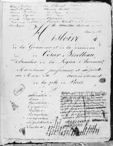 Page de titre de 