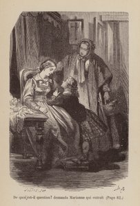 Illustration pour Un Bon Petit Diable (gravure) - Horace (after) Castelli