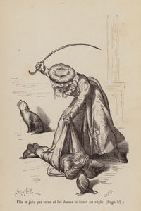 Illustration pour Un Bon Petit Diable (gravure) - Horace (after) Castelli