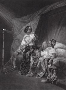 Judith et Holopherne, Judith, Ch 13, v 4, 7 (gravure) - Horace (after) Vernet