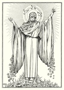 Illustration du Sermon sur la montagne (gravure)
