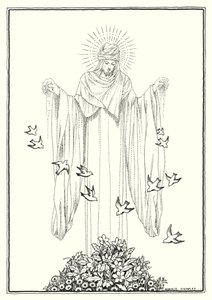 Illustration du Sermon sur la montagne (gravure)