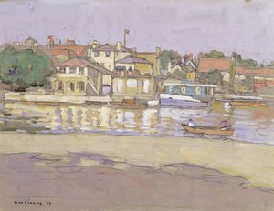 Hangars à bateaux de Kingston - Horace Mann Livens