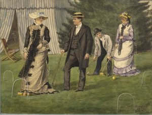 Le jeu de croquet