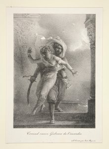 Conrad sauve Gulnare de l