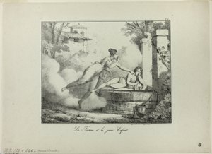 La fortune et le jeune enfant - Emile Jean Horace Vernet
