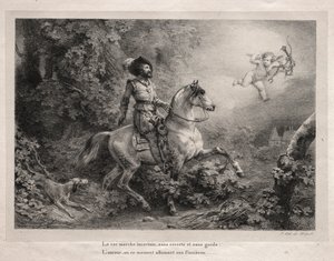 Henri IV, Roi de France - Emile Jean Horace Vernet