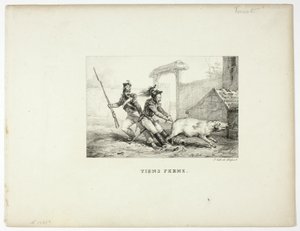 Tiens bon - Emile Jean Horace Vernet