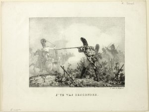 Je vais te descendre - Emile Jean Horace Vernet