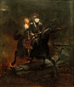 La Ballade de Lenora, 1839 - Emile Jean Horace Vernet