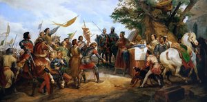 La Bataille de Bouvines le 27 juillet 1214 - Emile Jean Horace Vernet