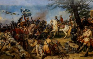 La bataille de Fontenoy