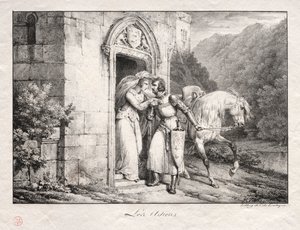Les Adieux - Emile Jean Horace Vernet