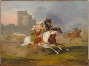 Turc et cosaque - Emile Jean Horace Vernet