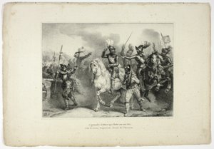 ce panache éclatant qui flotte sur ma tête... - Horace Vernet