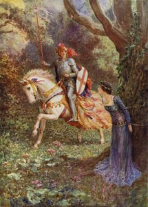 Saint Georges a vu une dame d
