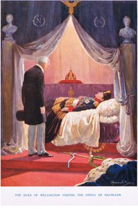 Le duc de Wellington visitant l