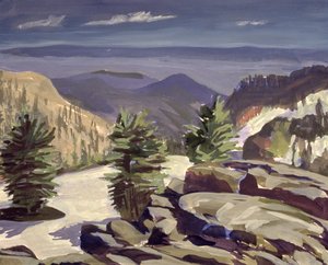 Vue de montagne, au parc national volcanique de Lassen - Howard Ganz