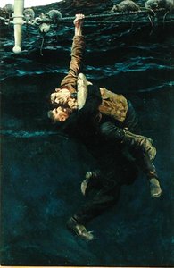 Il a perdu sa prise et est tombé, m