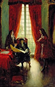 La Salle demande au roi la permission d